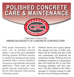 Polished Concrete Care and Maintenance