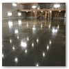 1500 grit diamond polish Idaho Falls Idaho. Look closely and you can see the reflection of the wooden rafters on the floor.