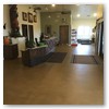 Stained and polished satin finish. Lake Harbor Vet Clinic, Nampa Idaho.